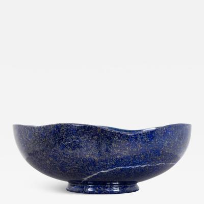 Gemstone bowl Lapislazuli Germany 1960s 70s