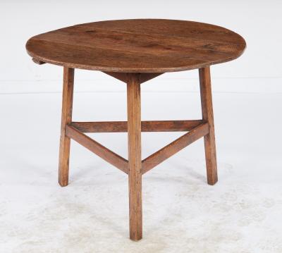 Generously Sized Cricket Table circa 1820