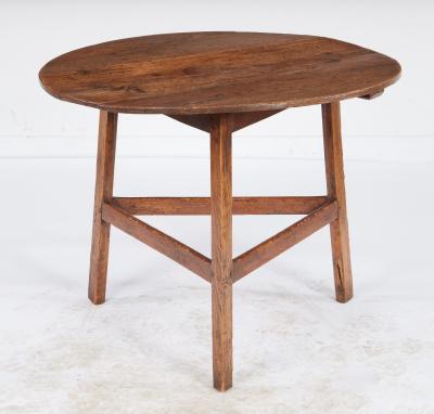 Generously Sized Cricket Table circa 1820