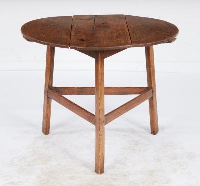 Generously Sized Cricket Table circa 1820