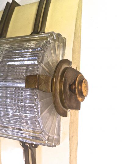 Genet et Michon Genet Michon Pair of Awesome Wall Sconces