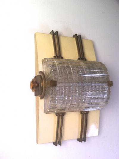 Genet et Michon Genet Michon Pair of Awesome Wall Sconces