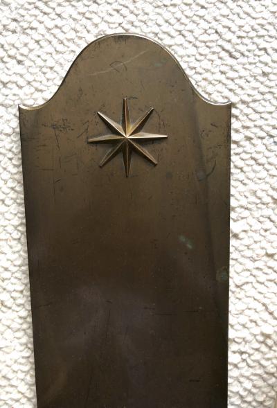 Genet et Michon Genet Michon vintage extreme quality bronze sconces