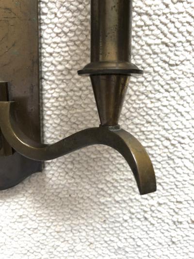 Genet et Michon Genet Michon vintage extreme quality bronze sconces