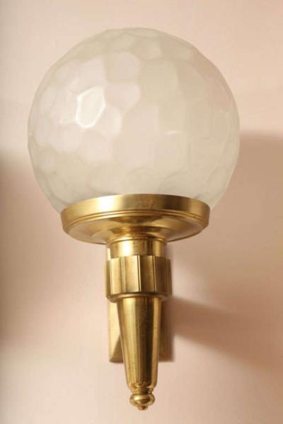 Genet et Michon Genet et Michon Art Deco Wall Sconces