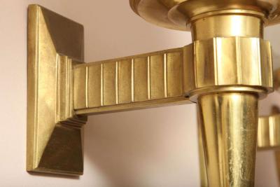 Genet et Michon Genet et Michon Art Deco Wall Sconces