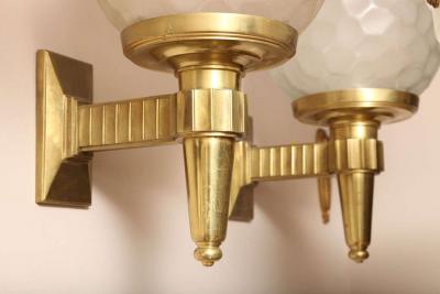 Genet et Michon Genet et Michon Art Deco Wall Sconces