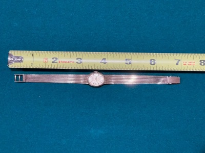 Geneva Mercer Vintage 14 Karat Yellow Gold Geneva Swiss Made Watch