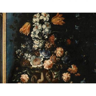 Genuine Antique 17th Century Italian Still Oil Painting