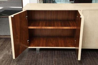 Genuine Shagreen Sideboard Floating on Acrylic Base