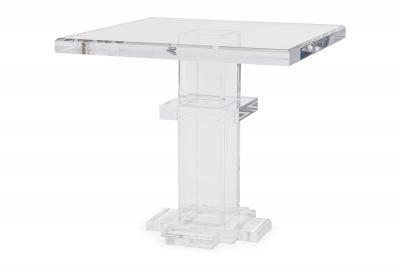 Geoffrey Bradfield GEOFFREY BRADFIELD American Contemporary Lucite Center Table