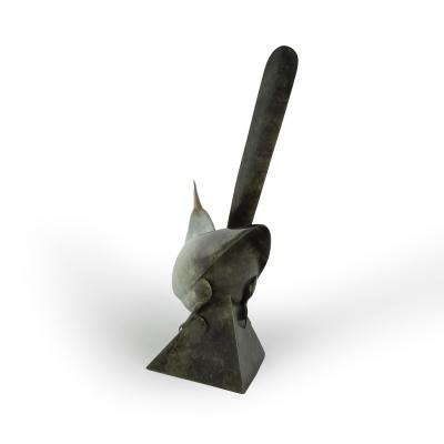 Geoffrey Dashwood A striking bronze model of a Red billed Hornbill by Geoffrey Dashwood