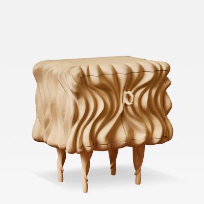 Geoffroy Nicolet Pair of Nightstands by Nicolet for Galerie Glustin