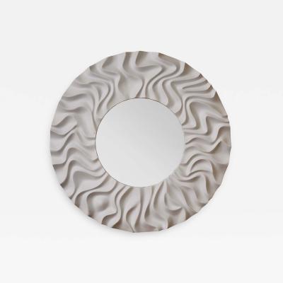 Geoffroy Nicolet Sculptural mirror by NICOLET