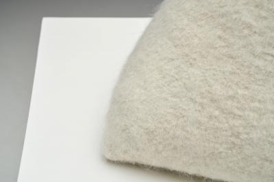 Geometric Accent Pillow in Premium White Fabric