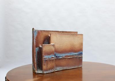 Geometrical Stoneware Vase