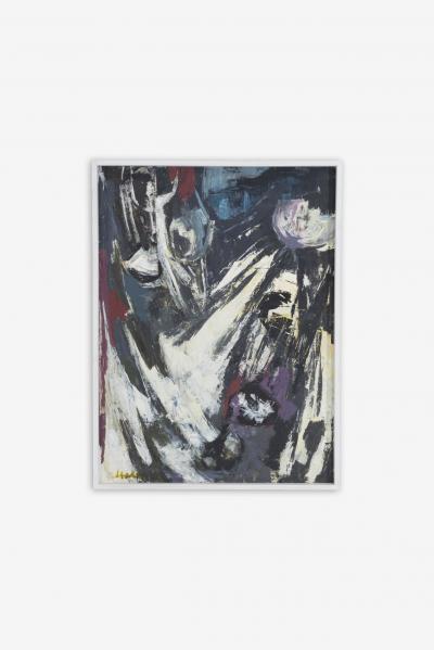 Georg August Stahl Georg August Stahl Abstract Painting Composition 1962 63 