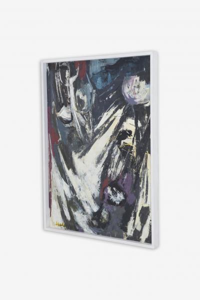 Georg August Stahl Georg August Stahl Abstract Painting Composition 1962 63 