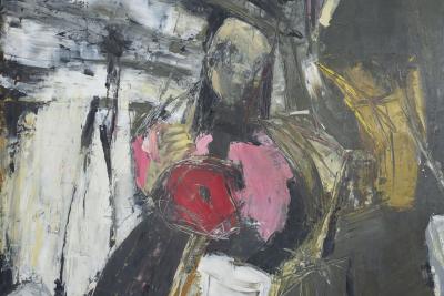 Georg August Stahl Georg August Stahl Abstract Painting Composition 1962 63 