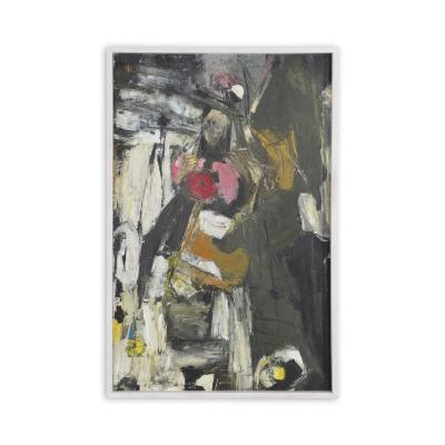 Georg August Stahl Georg August Stahl Abstract Painting Composition 1962 63 