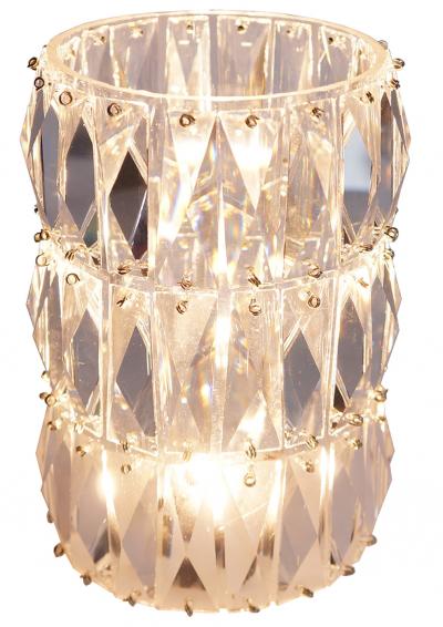 Georg Baldele GLITTERTUBE crystal tube lights or chandeliers