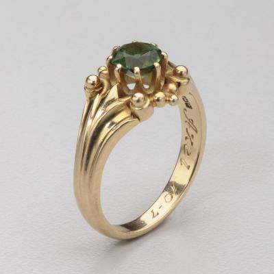 Georg Jensen 18kt Tourmaline Ring No 275