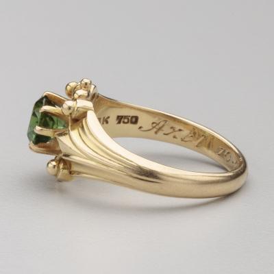 Georg Jensen 18kt Tourmaline Ring No 275