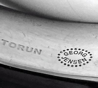 Georg Jensen 1960s Georg Jensen Rock Crystal Bangle 203 Vivianna Torun