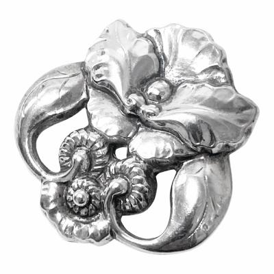 Georg Jensen Antique Georg Jensen early Brooch 830 std C 1927
