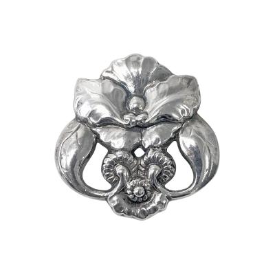 Georg Jensen Antique Georg Jensen early Brooch 830 std C 1927