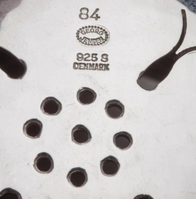 Georg Jensen Blossom Sterling Silver Tea Infuser by Georg Jensen