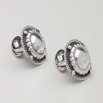 Georg Jensen Cufflink No 19 Sterling