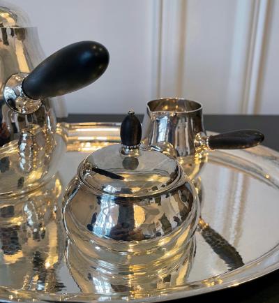 Georg Jensen Danish Sterling Silver Coffee or Tea Set Georg Jensen
