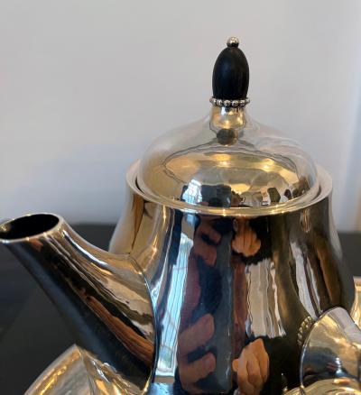 Georg Jensen Danish Sterling Silver Coffee or Tea Set Georg Jensen