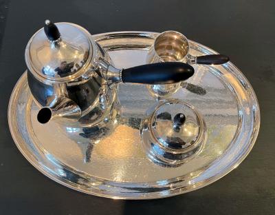 Georg Jensen Danish Sterling Silver Coffee or Tea Set Georg Jensen