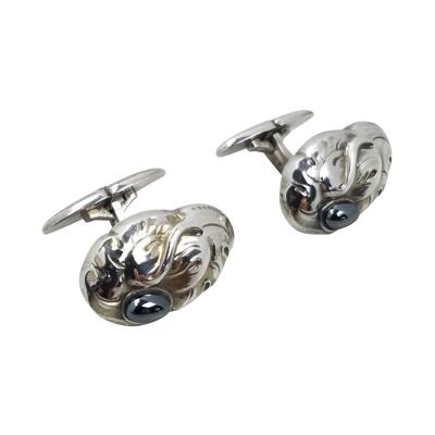 Georg Jensen GEORG JENSEN CUFFLINKS NO 10 HEMATITE