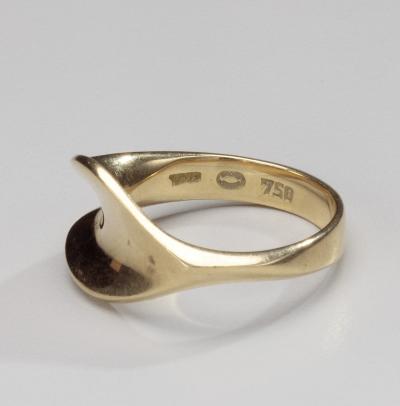 Georg Jensen Georg Jensen 18KT Gold Ring Allan Scarff