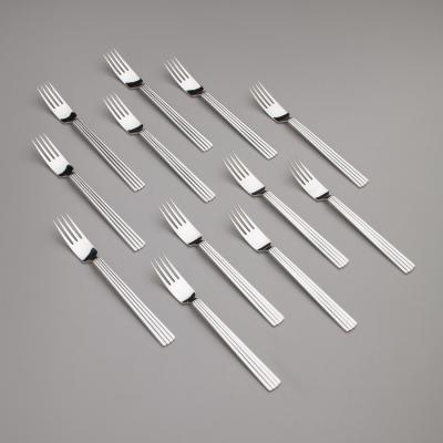 Georg Jensen Georg Jensen Bernadotte Sterling Flatware Service for 12 Sigvard Bernadotte