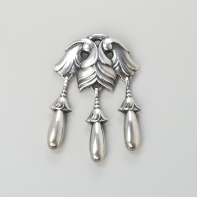Georg Jensen Georg Jensen Brooch No 132 in Sterling