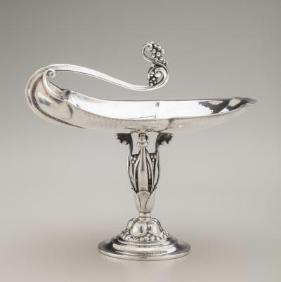 Georg Jensen Georg Jensen Candy Dish Footed Compote No 285A Shell Motif