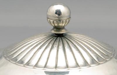 Georg Jensen Georg Jensen Covered Sugar Bowl Early Johan Rohde Design