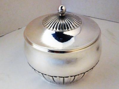 Georg Jensen Georg Jensen Covered Sugar Bowl Early Johan Rohde Design