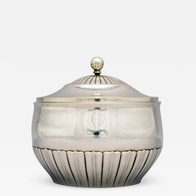 Georg Jensen Georg Jensen Covered Sugar Bowl Early Johan Rohde Design