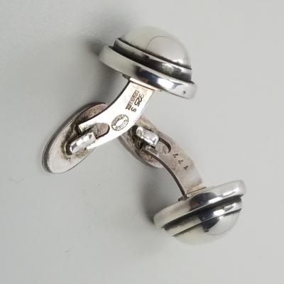 Georg Jensen Georg Jensen Cufflinks No 44A Sterling Silver Designed by Harald Nielsen