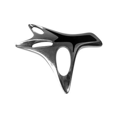 Georg Jensen - Georg Jensen Henning Koppel Enamel Brooch C.1960.