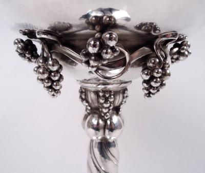 Georg Jensen Georg Jensen Large Danish Modern Centerpiece Tazza Compote