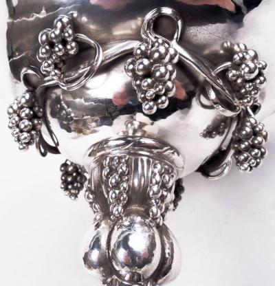 Georg Jensen Georg Jensen Large Danish Modern Centerpiece Tazza Compote