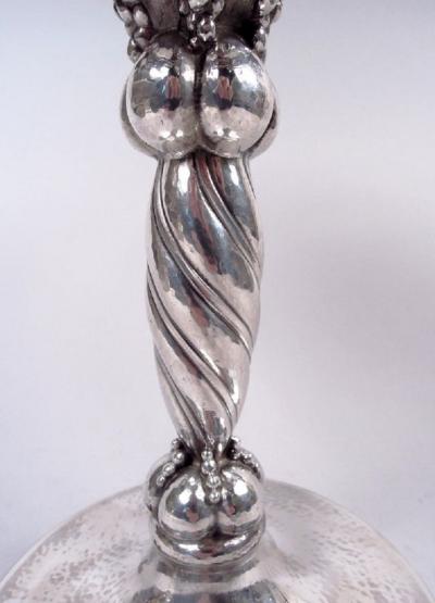 Georg Jensen Georg Jensen Large Danish Modern Centerpiece Tazza Compote