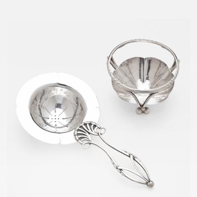 Georg Jensen Georg Jensen Ornamental Tea Strainer Stand