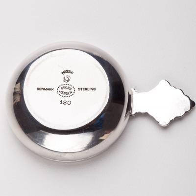 Georg Jensen Georg Jensen Salt Cellar Spoon No 180 in Acanthus